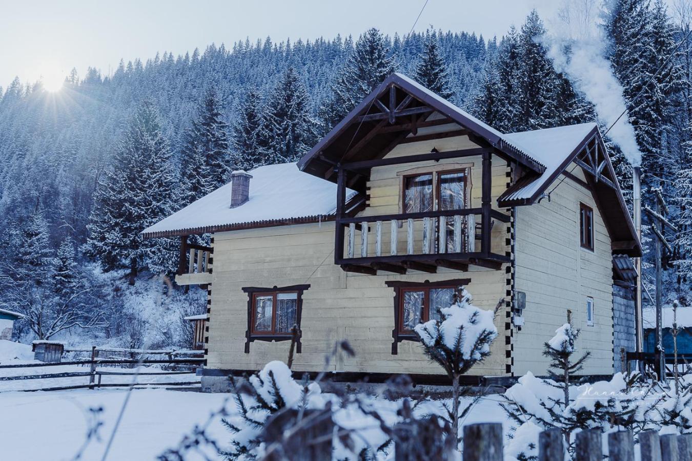 Villa 7+Я Verkhovyna Esterno foto